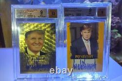 Donald Trump 2011 Leaf Superfractor RC Rookie GRAIL Gold Auto Signed #1/1 GOAT