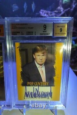 Donald Trump 2011 Leaf Superfractor RC Rookie GRAIL Gold Auto Signed #1/1 GOAT