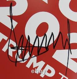 Donald Trump 2024 Signed Auto Autograph Poster JSA LOA YY48447