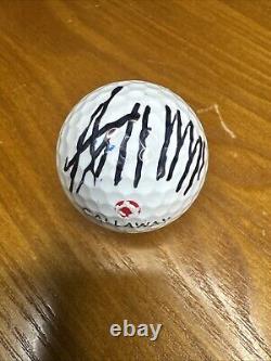 Donald Trump 45th & 47th President Signed Golf Ball HA COA MAGA