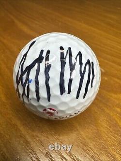 Donald Trump 45th & 47th President Signed Golf Ball HA COA MAGA