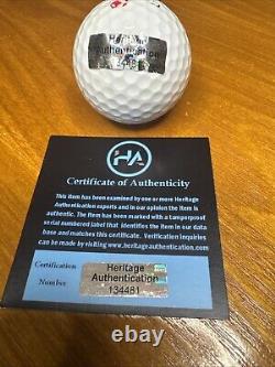 Donald Trump 45th & 47th President Signed Golf Ball HA COA MAGA