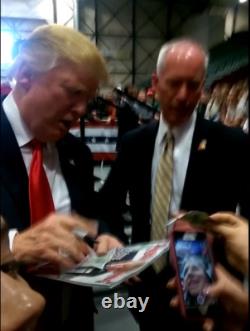 Donald Trump 45th President Signed Autographed $100 Bill MAGA Beckett Certified