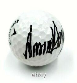 Donald Trump 45th US President Hand Signed Autographed Callaway Golf Ball COA