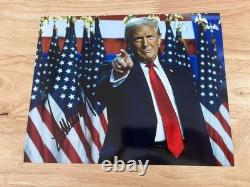 Donald Trump 8x10 Signed Autographed Photo
