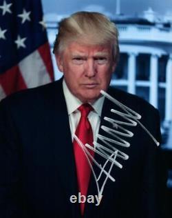 Donald Trump 8x10 signed Photo autographed Picture + COA