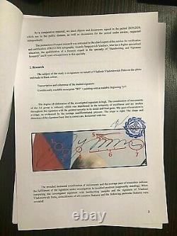 Donald Trump And Vladimir Putin Authentic Signed Photograph 100% Authentic, Coa