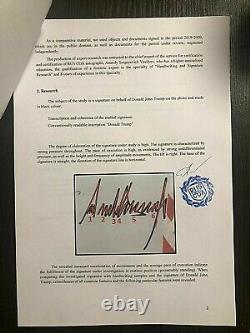 Donald Trump And Vladimir Putin Authentic Signed Photograph 100% Authentic, Coa