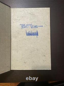 Donald Trump Art Of The Deal 1987 First Edition Autographed