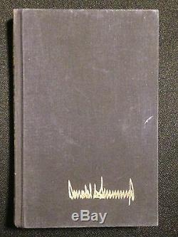 Donald Trump Art Of The Deal 1987 First Edition Autographed Signed Psa Dna Loa