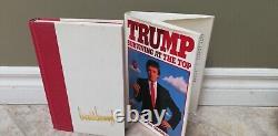 Donald Trump Authentic Signed Book'Trump, Surviving At The Top First Edition