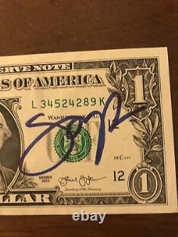 Donald Trump Autograph 2016 Trump PAAS MEGA Dollar 45th President Auto Signed