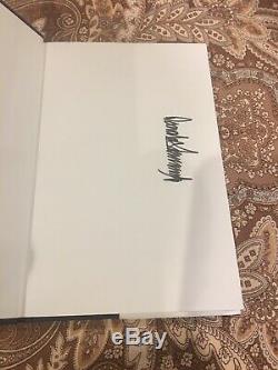 Donald Trump Autograph Book The America We Deserve Hand Signed ONE DAY SALE