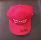 Donald Trump Autograph Hand Signed Maga Hat With Letter Of Authenticity