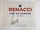 Donald Trump Autograph Signed Renacci Campaign Sign Exact Video Proof Psa Bas