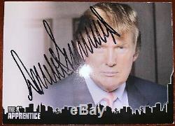 Donald Trump Autographed 2005 Comic Images The Apprentice Signed Trading Card