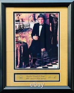 Donald Trump Autographed 8x10 Framed Photo (JSA)
