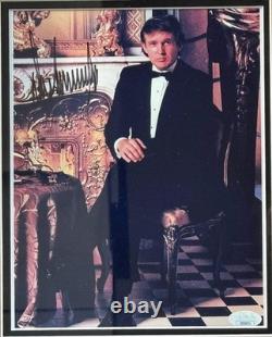 Donald Trump Autographed 8x10 Framed Photo (JSA)