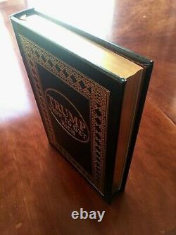 Donald Trump Autographed Book Easton Press Signed HOW TO GET RICH withCOA