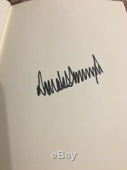 Donald Trump Autographed Book How To Get Rich ONE DAY SALE