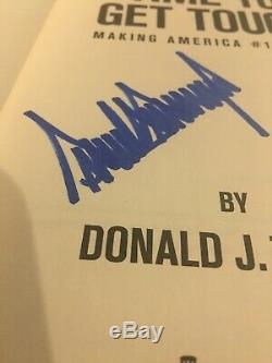 Donald Trump Autographed Book Its Time To Get Tough ONE DAY SALE