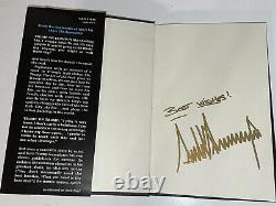 Donald Trump Autographed Book The Art of the Deal