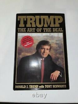 Donald Trump Autographed Book The Art of the Deal