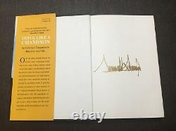 Donald Trump Autographed Book Think Like A Champion