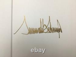 Donald Trump Autographed Book Think Like A Champion