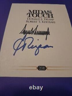 Donald Trump Autographed BookPlate