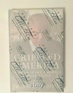 Donald Trump Autographed Limited First Edition Unopened Crippled America Book