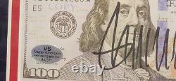 Donald Trump Autographed POTUS Signed Framed 8x10 Photo #D COA-Halo w. 2024 Coin
