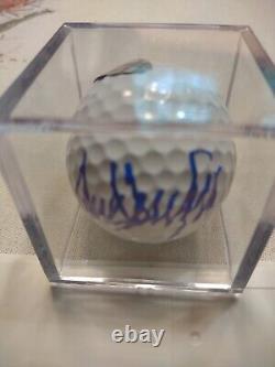 Donald Trump Autographed POTUS Signed TRUMP Golf Ball #D COA-Halo