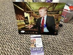 Donald Trump Autographed Signed 8x10 Photo NYSE JSA M66314 Vintage Photo