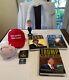 Donald Trump Books (1 Signed), Hat, Casino Items, Bathrobe, Bobble Head Doll
