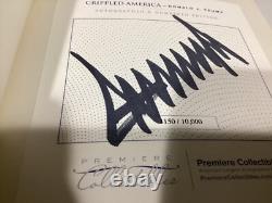 Donald Trump Crippled America Autographed Book With Coa Numbered 1,150/10,000