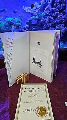 Donald Trump Crippled America Signed Auto #4017/10,000 1ST Edition LIVING LEGEND