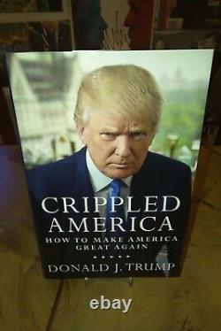 Donald Trump Crippled America Signed Auto #8665/10,000 SAVE FROM EXTINCTION