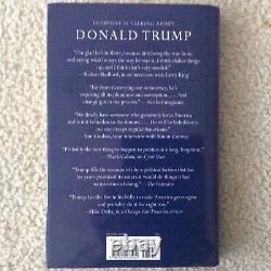 Donald Trump Crippled America Signed Autographed Book Premiere & Psa/dna Coa