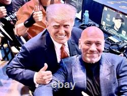 Donald Trump & Dana White Signed Ufc Striker Glove Ceo President Authentic Coa