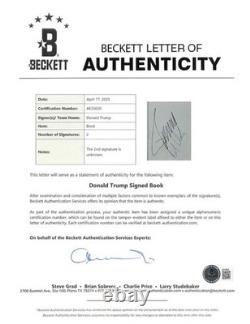 Donald Trump Dave Shiflett Signed Autograph America We Deserve Book Beckett LOA