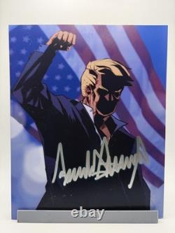 Donald Trump Exclusive Art Signed Autographed Photo Authentic 8X10 COA