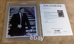 Donald Trump Full Signature Signed Autographed Encapsulated Photo PSA/DNA + LOA