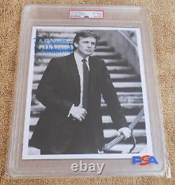 Donald Trump Full Signature Signed Autographed Encapsulated Photo PSA/DNA + LOA