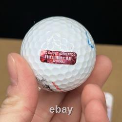 Donald Trump HAND SIGNED Golf Ball President MAGA Autographed COA Holo