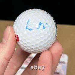 Donald Trump HAND SIGNED Golf Ball President MAGA Autographed COA Holo
