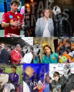 Donald Trump Hand Signed 16x12 US President Autograph Photo + COA & PSA QO CARD