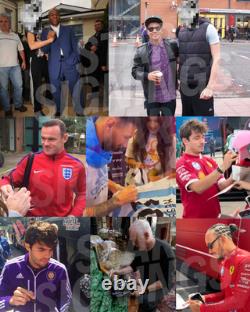 Donald Trump Hand Signed 16x12 US President Autograph Photo + COA & PSA QO CARD