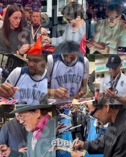 Donald Trump Hand Signed 16x12 US President Autograph Photo + COA & PSA QO CARD