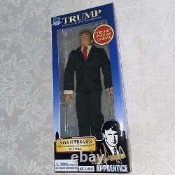 Donald Trump Hand Signed Autographed 12 inch Talking Doll Apprentice